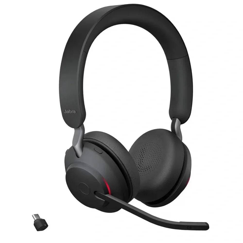 Jabra Evolve2 65 with Link 380c Headset